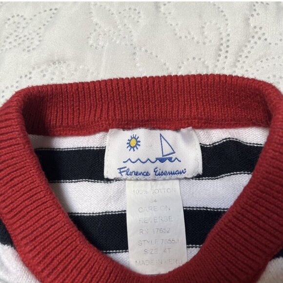 Florence Eiseman Striped Sweater Size 4T - Picture 5 of 5